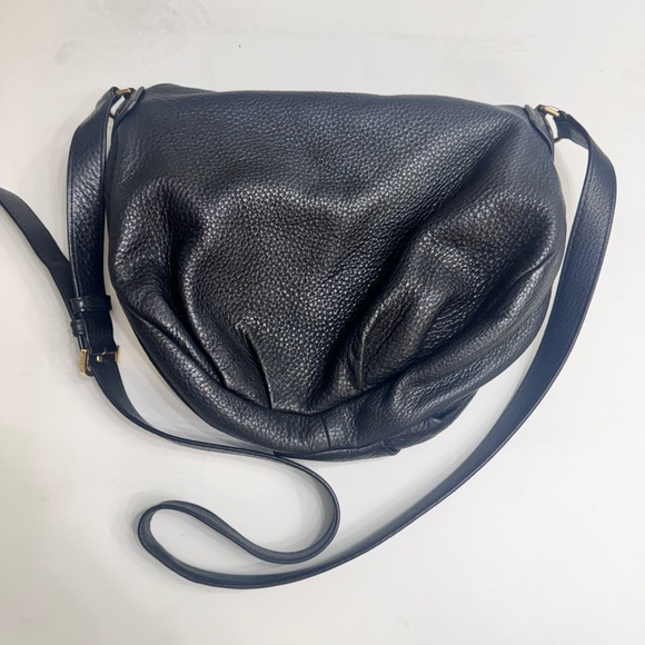 MARC JACOBS NATASHA BLACK CALF LEATHER CROSSBODY BAG - Picture 7 of 7